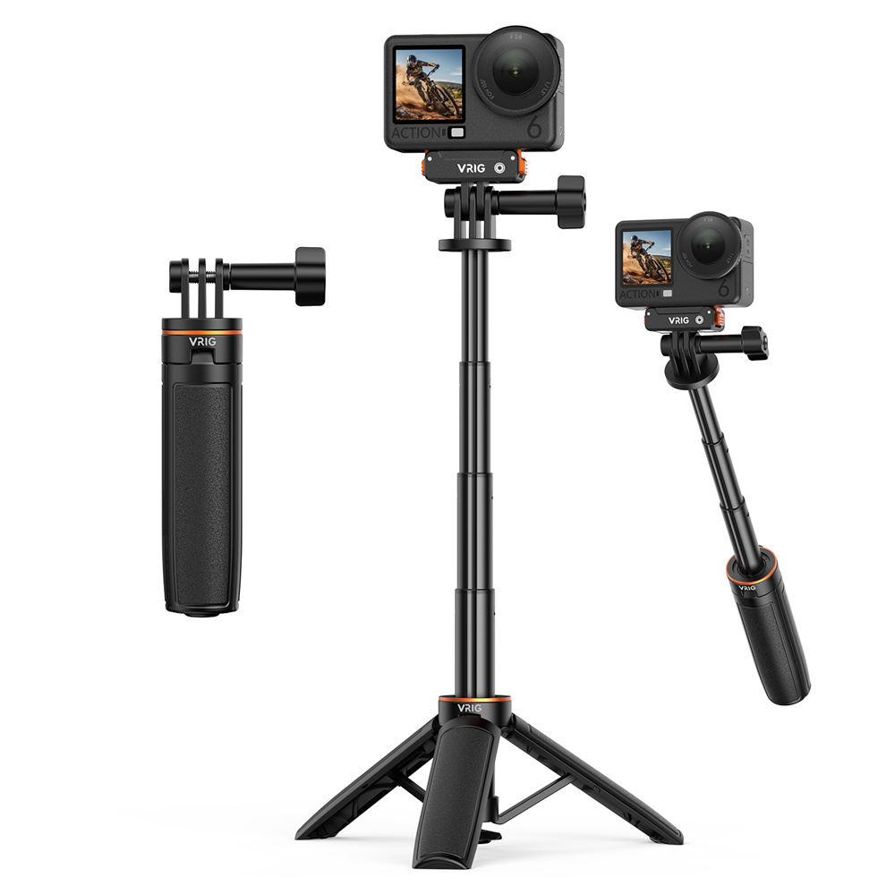 Dji Drone Mini 4 Pro - VRIG TP-35 Mini Verlengbare Selfie Stick