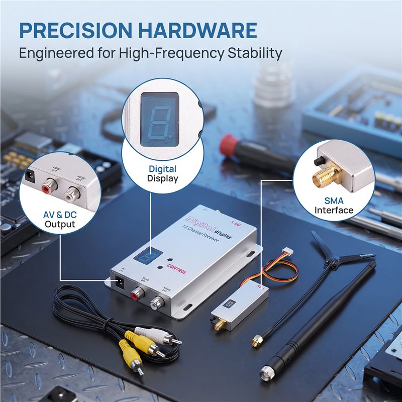 WOTT-12CH 2000Mw voor FPV-vide - Drone Kit Fpv recensie en prijs